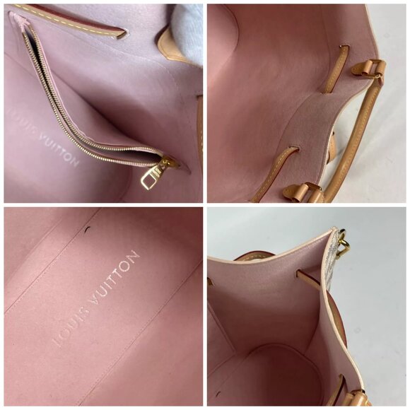 LOUIS VUITTON N41579 Damier Azur Giroratta Bag 2WAY bag Drawstring Shoulder bag - Picture 16 of 16